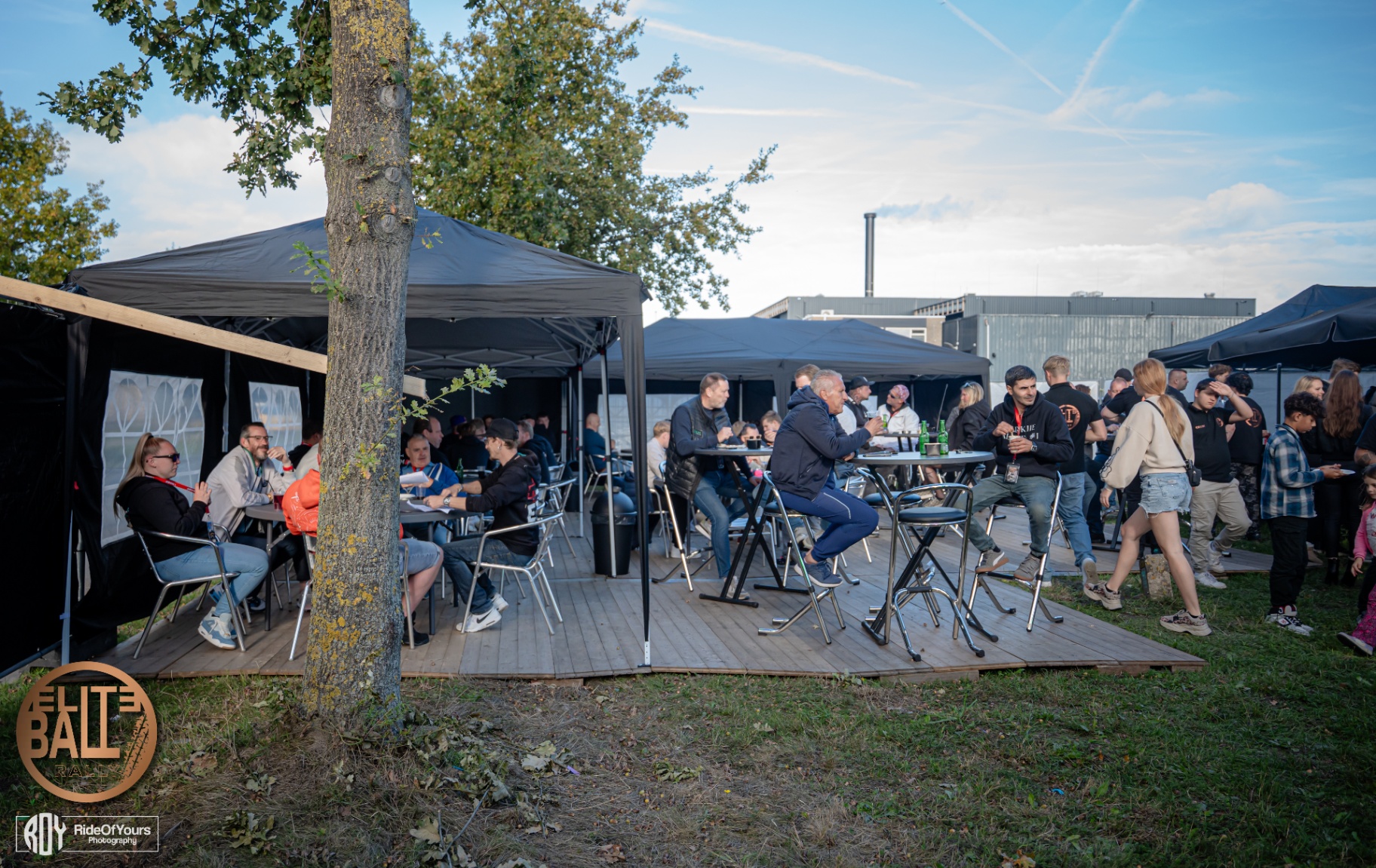 Sfeerimpressie Eliteball Rally terras
